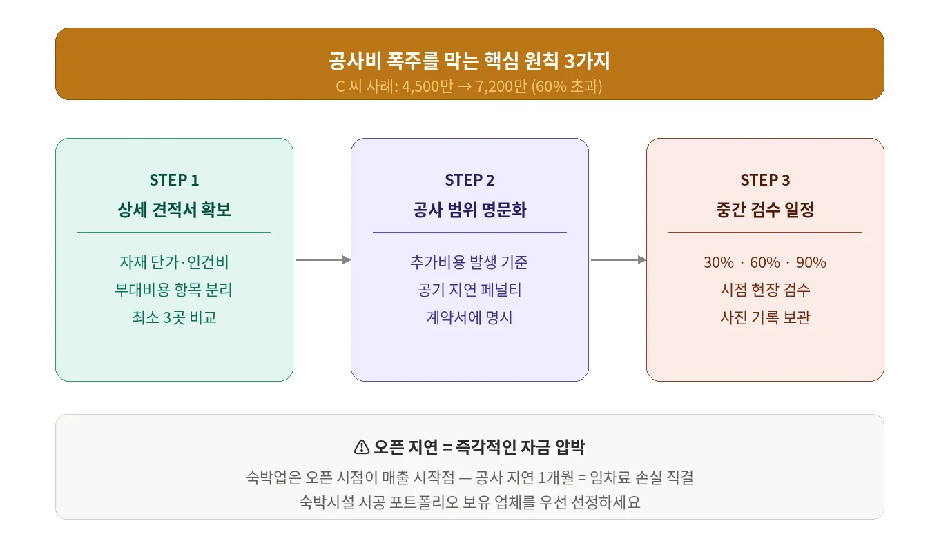 공사비 방지 원칙 (1)