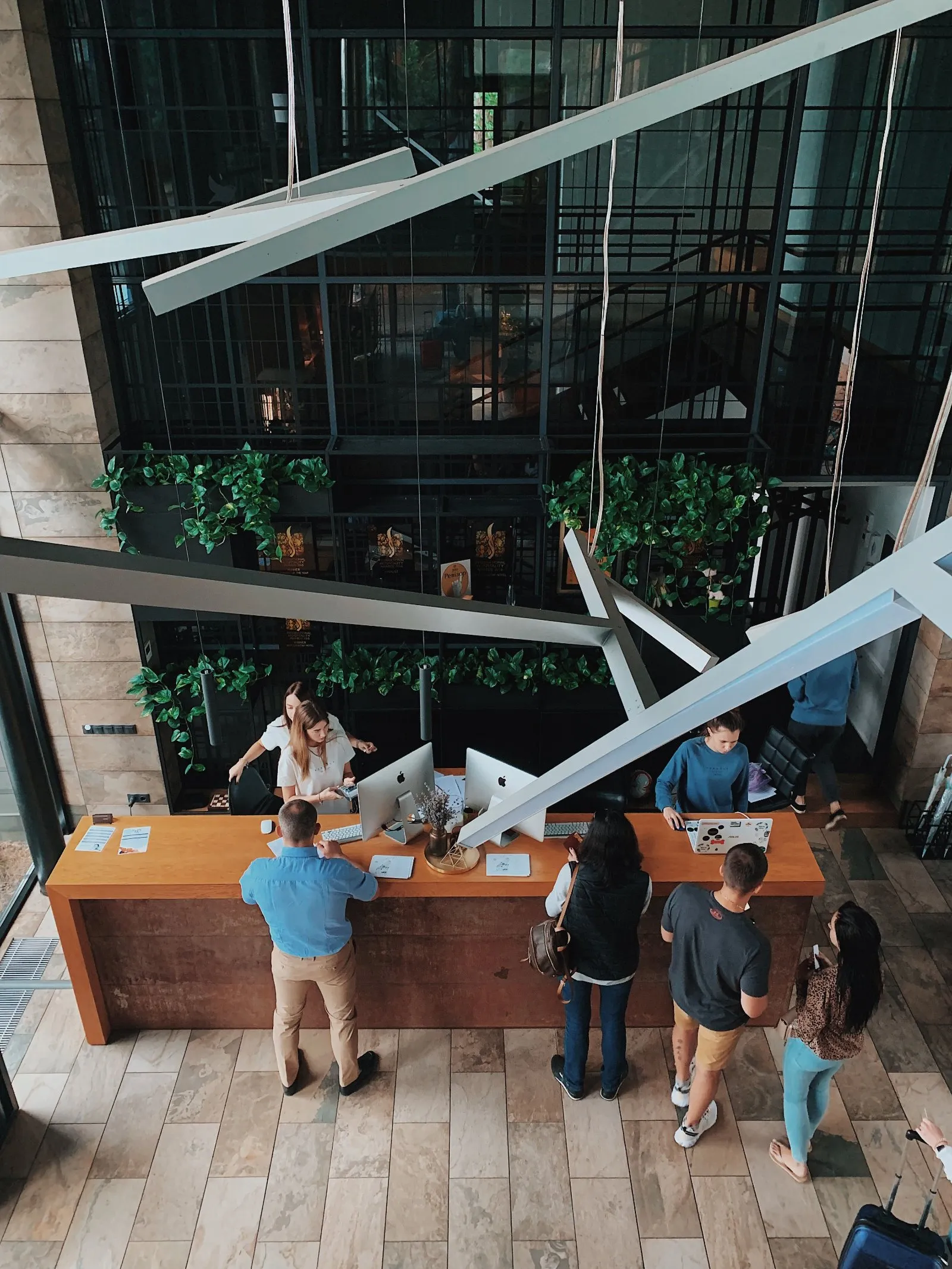 hotel front desk
